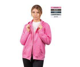 Ladies hooded zipper GD Heavy Blend ™