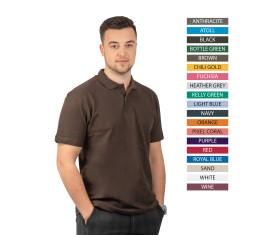 Mens polo shirt B&C