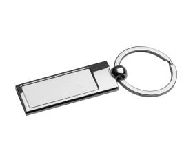 Slender metal key ring Slim