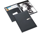 A4 canvas fibre folder