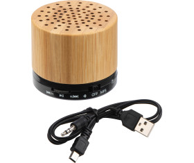 Altavoz bluetooth de bambú Fleedwood