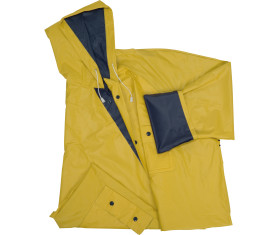 Impermeable reversible con capucha Nanterre